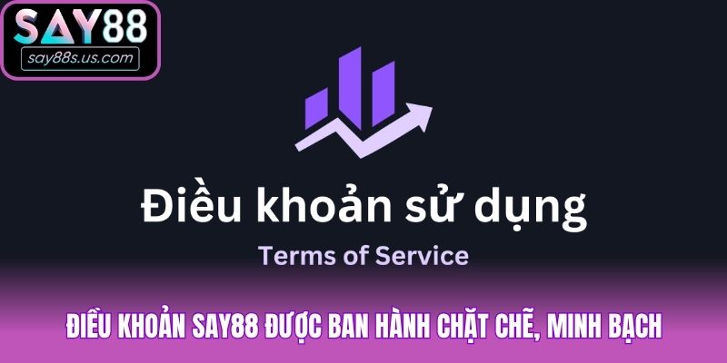 Điều khoản Say88 được ban hành chặt chẽ, minh bạch