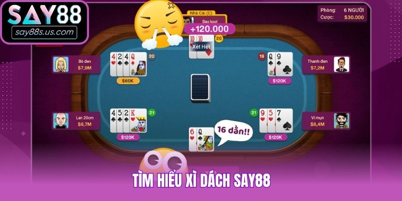Tìm hiểu xì dách Say88