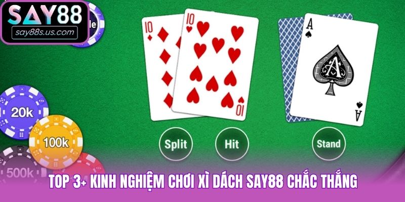 Top 3+ kinh nghiệm chơi xì dách Say88 chắc thắng